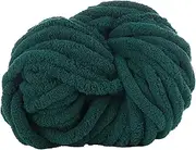 Chenille Iceland Wool Yarn | Thick Wool Chunky Yarn Handmade Blanket, Super Chunky Chenille Soft Yarn, Flu-ffy Chenille for Soft Throw, Baby Blankets, Arm Knitting, Crocheting, Crafts and Projects