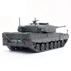 1/72 Scale Leopard 2A4 Battle Tank Model Diecast Military Vehicle Toy for Kids