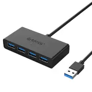 H4U3 USB 3.0 to 4-Port USB 3.0 OTG Hub with Micro USB Power Port