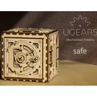 在飛比找蝦皮購物優惠-UGEARS自我推進模型 Safe保險箱