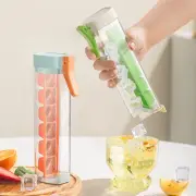 Ice Cube Trays For Freezer 6Pcs Tiny Ice Cube Molds Tray With Lid Anti-Spill