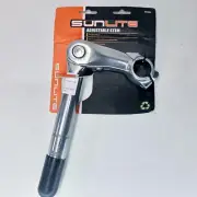 SUNLITE Alloy Adjustable Angle Bike Stem Road Hybrid Crossover Comfort 25.4 mm