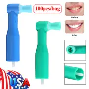 100pcs/bag dental disposable prophy angles Soft Firm short cup Latex Free