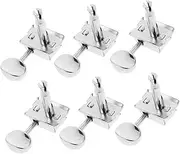 SECFOU Guitar Tuner Pegs Set 6 Pack Metal Guitar Tuning Machines Accurate Tuning