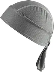 [EIYIELX] Headband Scarf Summer Men Running Riding Headscarf Hiking Running(Gray)