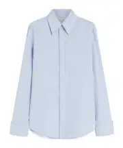Poplin shirt IT40,IT42 sky-blue