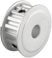1pcs Pulley Wheel XL 17T Trapezoidal Tooth AF Shape Alloy Pulley Inner Bore 5/6/6.35/7/810/12/14/15/16 Mm Fit for Belt Width 10/15 Mm(6 mm,Belt Width 10 mm)