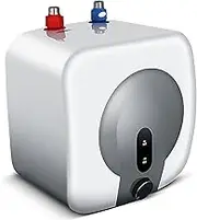 10 litre sink type electric water heater instantaneous electric tank compact domestic kitchen water heater ideal for kitchen or bathroom installation