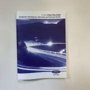 NEW BLANK FORD FG X SERVICE LOG BOOK BOOKLET
