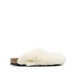 [Birkenstock] Birkenstock Boston Buckled Platform Slides 39 IT NEUTRALS
