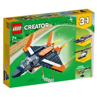 在飛比找蝦皮商城優惠-LEGO 31126 超音速噴射機 創意百變 3 合 1系列