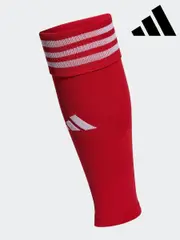 adidas Red Performance Team Sleeves Socks (D66086) | $23