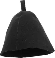 OFFSCH Wool Bath Cap Hat Shower Accessories for Men Women Sauna Hat for Spa Bath Sauna Hat Bathroom Supplies