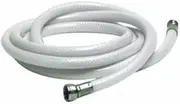 CG94 Shower Hose PVC White 2.5 m Boat Dinghy Motorhome