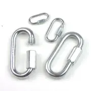 10pc Set- Quick Link Chain Link - Zinc Plated Finish - 5/16"