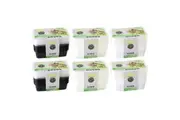 6x 10pc Lemon & Lime 750ml Meal Prep Reusable Containers Food Storage Assorted
