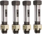 4x Front Rear Leaf Spring Pivot Eye Bolts Compatible With Willys Ford 41-58 MB GPW