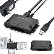 USB 3.0 IDE/SATA Converter Adapter Kit For 2.5"/3.5" SATA/IDE/SSD Hard Drive