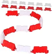 Hohopeti Car Track Toys for Toddlers 1:18 Scale Drift Racing Course Mini Traffic Barricades Sign Toys