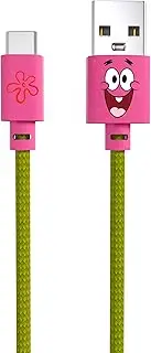 Spongebob USB-C to USB-A Cable Patrick 1M