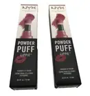 NYX Professional Powder Puff Lippie Lip Cream - Pop Quiz Berry And Moody Plum