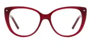 Carolina Herrera HER 0150 LHF Women’s Glasses Burgundy Size 53 - Private Health Rebate - Blue Light Block Available