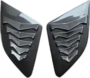 Compatible for Geely Xingyue L Monjaro 2021 2022 2023 Bodykit Rear Window Side Vent Shutter Louver Cover Trim Sticker Car Accessories Part(Carbon Look)