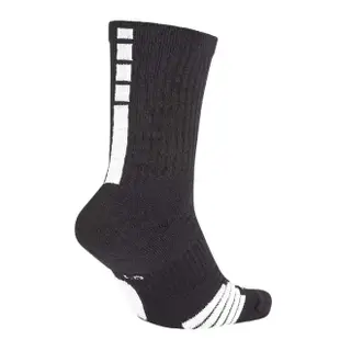 【NIKE 耐吉】襪子 Elite 黑 菁英襪 籃球襪 長襪 中筒襪 單雙入(SX7622-013)