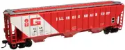 Atlas HO Trainman 20 000 574 Thrall 4750 Hopper Burlington Northern #448896