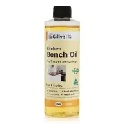 Gilly's 250ml Kitchen Bench Top/Cabinet/Window Sill Water Repel/Timber Oil