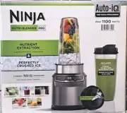 Ninja Nutri-Blender Pro with Auto-iQ Personal Blender, For-Smoothies, Salsa, Etc
