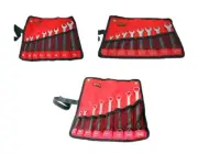 24pc Spanner Wrench: 8pc 8-19mm Combination 8pc Double Open+8pc Ring 6x7-20x22mm