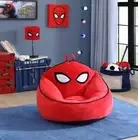 Red Bean Bag Chair Kids Compressed Foam Seat Living Room SPIDERMAN Lounger