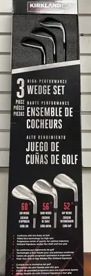Kirkland 3 Piece Golf Wedge Gen 2 Gap Sand Lob Set Right Handed High Performance