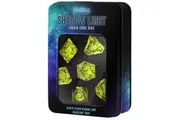 MDG Shadow Light UV Reactive Elixir Liquid Core Dice Set