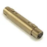 XLR Female/Female Barrel Coupler Adapter Nickel Plated