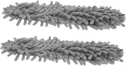 KOMBIUDA Chenille Dusting Slippers for Effortless Floor Cleaning Reusable Non Slip Mop Shoes Soft Absorbent House Cleaning Tools Comfortable Fit for Dusting and Mopping