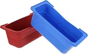 Yardwe 2pcs Drain Box Liners Drip Pan Silicone Grease Cup Accessory for Outdoor Cooking