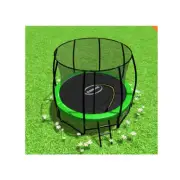 Trampoline 8 ft Outdoor Round Green