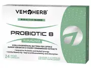 VEMOHERB ProBiotic 8 Immuno (24 vegan caps)
