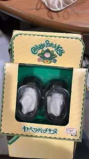 Cabbage Patch shoes - Japanese Tsukuda Brand New in box - Black