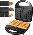 Sandwich Maker 6 in 1, Waffle Make with Removable Plate, Electric Panini Press G