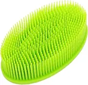 BESTonZON Soft Silicone Baby Bath Scalp Scrubber Baby Bath Sponge Infant Hair Scrubber Baby Bath Tool Baby Silicone Baby Bath Massage Brush