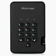 iStorage diskAshur2 HDD 1 TB - Secure Portable Hard Drive - Password Protected,