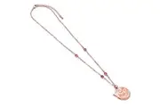 Wicked Rose Gold Plated Glinda Necklace & Pendant (Rose Gold) (One Size)