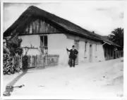 Jose Mascarel Adobe At 721 Castelar Street In Sonora Town Los Ang - Old Photo