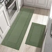BEQHAUSE-Kitchen-Rugs-Non-Slip-Kitchen-Mats-for-Floor Machine Washable Kitche...