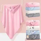 Cloud-like Touch Towel Durable Soft Absorbent Baby Hooded Bath Towels