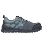 SKECHERS WORK Women's Bulklin - Lyndale Composite Toe Work Shoe Gray/Aqua 77273