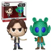 Funko Vynl. Star Wars Two Pack - Han Solo + Greedo - New, Mint Condition